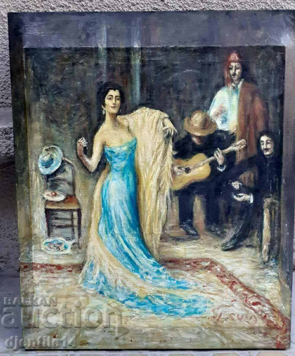 ζωγραφική, λάδι σε καμβά με τιμή € 200.00 | 391.17 BGN