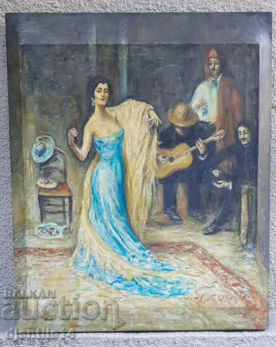 ζωγραφική, λάδι σε καμβά