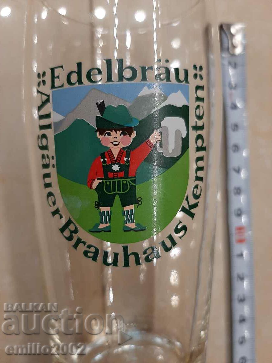 Glass beer mug collectible rare with price 9.00 BGN | € 4.60 Glass beer mug collectible rare with price 9.00 BGN | € 4.60