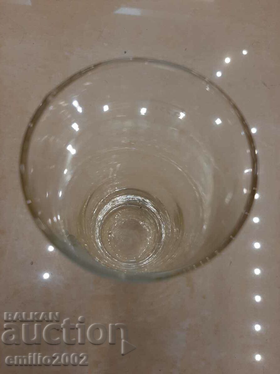 Auction Glass beer mug collectible rare Auction Glass beer mug collectible rare