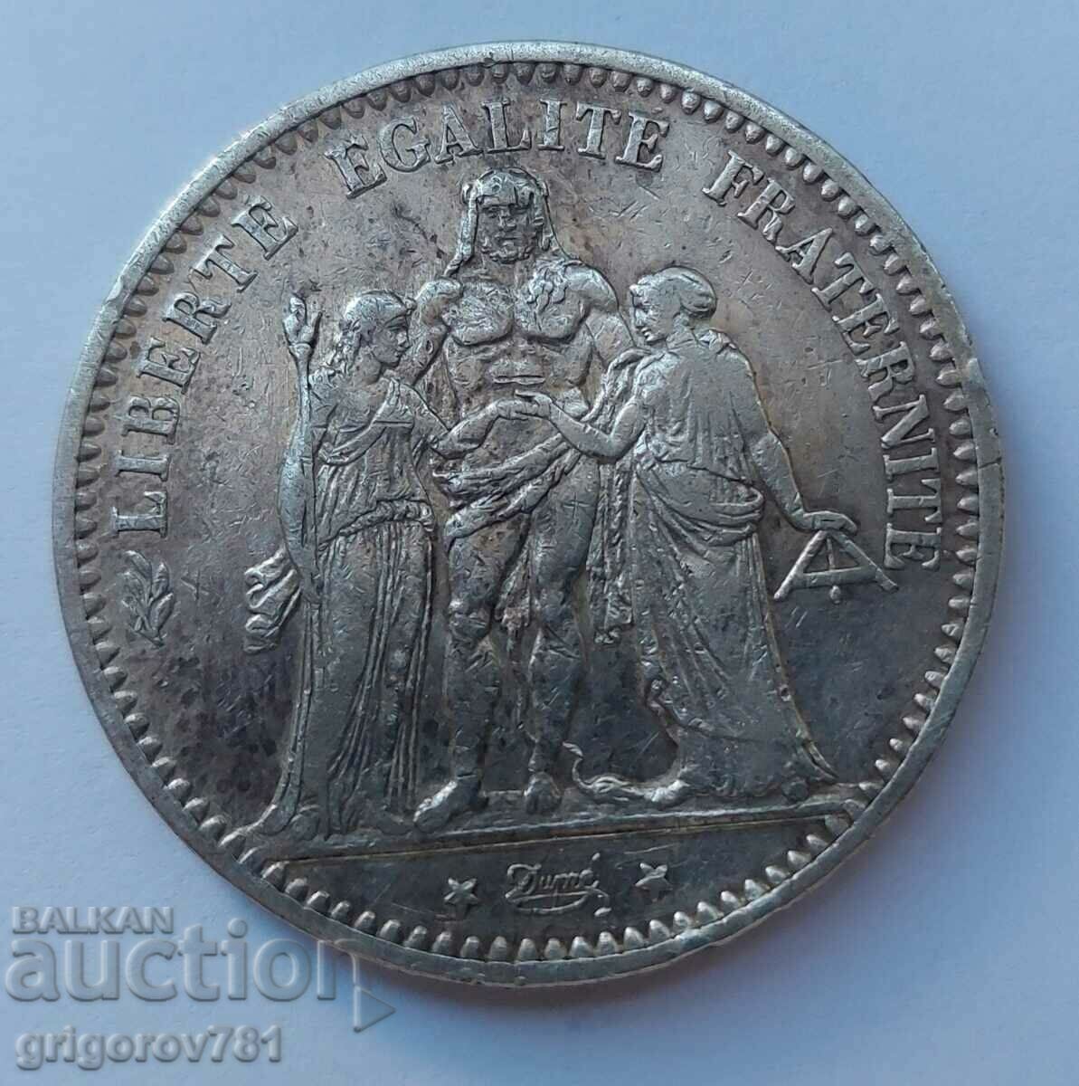 5 Φράγκα Ασήμι Γαλλία 1875 Ένα ασημένιο νόμισμα #55 με τιμή € 34.26 | 67.01 BGN 5 Φράγκα Ασήμι Γαλλία 1875 Ένα ασημένιο νόμισμα #55 με τιμή € 34.26 | 67.01 BGN