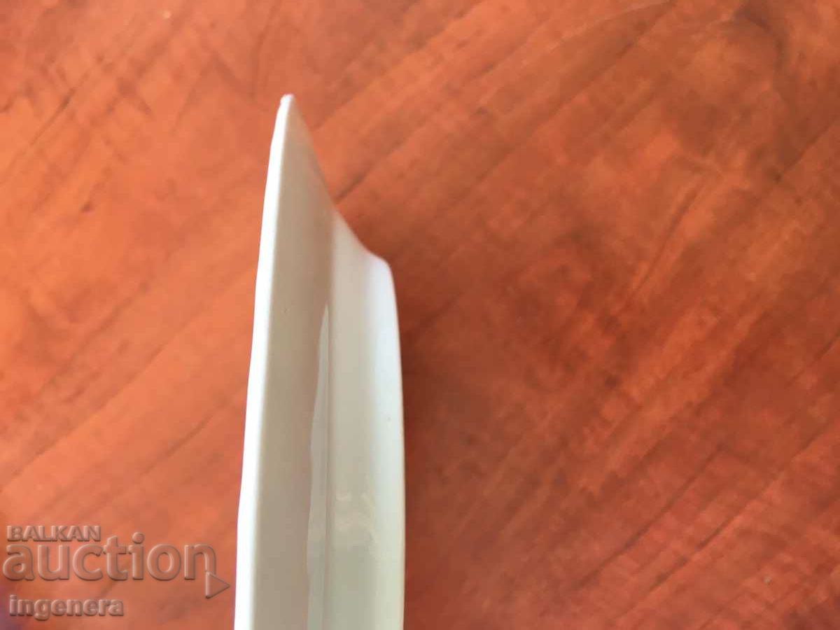 PORCELAIN PLATE RELIEF BULGARIA - 6 PORCELAIN PLATE RELIEF BULGARIA - 6