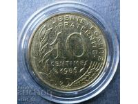France 10 centimes 1986