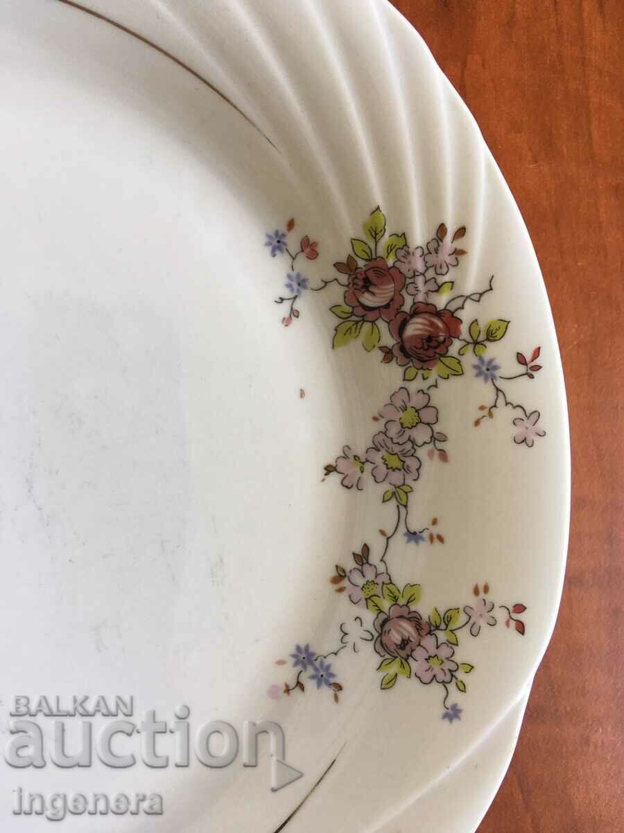 PORCELAIN PLATE RELIEF BULGARIA - 5 PORCELAIN PLATE RELIEF BULGARIA - 5