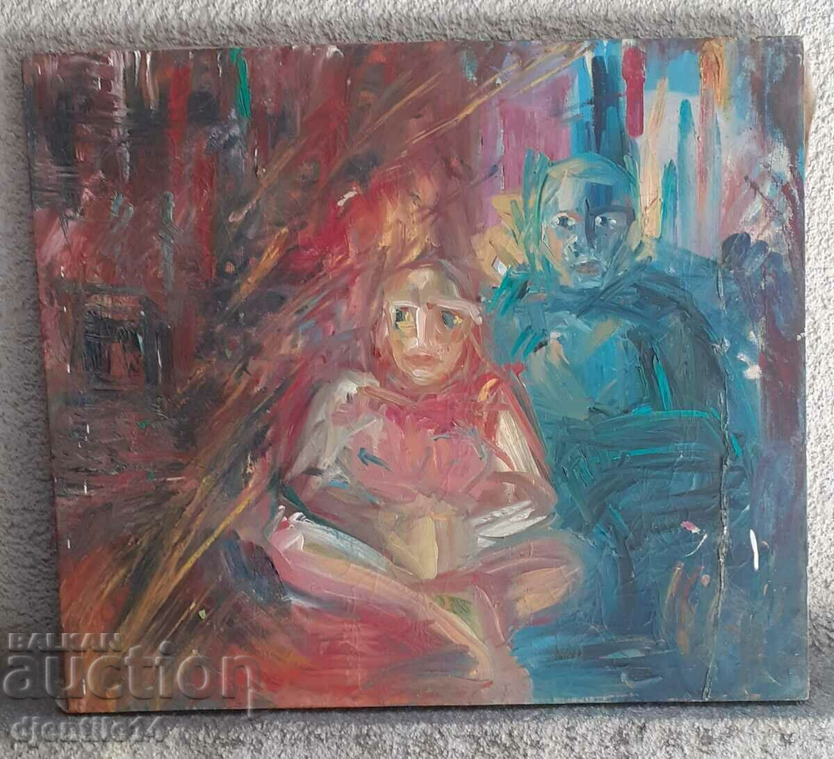 painting, oil on canvas - 7 painting, oil on canvas - 7