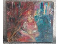 картина, масло-платно