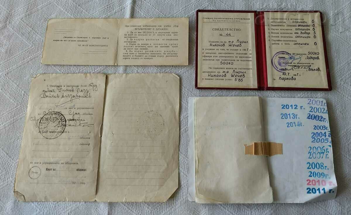 DOCUMENTS OF MILITARY LOT 4 NUMBERS - 5 DOCUMENTS OF MILITARY LOT 4 NUMBERS - 5