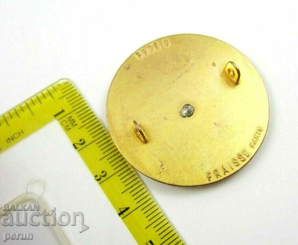 Auction French Enamel Sign-Occitan Red Cross Auction French Enamel Sign-Occitan Red Cross