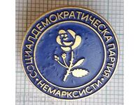 11367 Badge - Social Democratic Party Non-Marxists