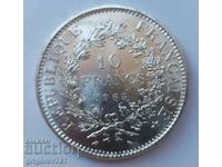 10 francs silver France 1965 - silver coin # 3