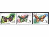 Branded stamps Fauna Butterflies 1992 from Madagascar