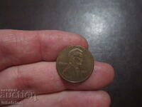 2001 год 1 цент САЩ