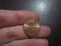 2002 1 cent USA