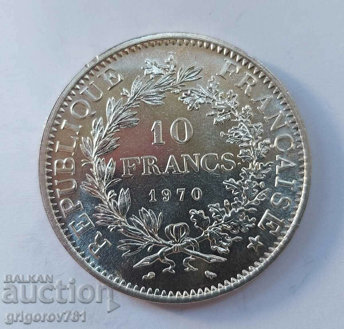10 Francs Silver France 1970 - Silver Coin #29