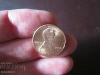 2008 год 1 цент САЩ буква D