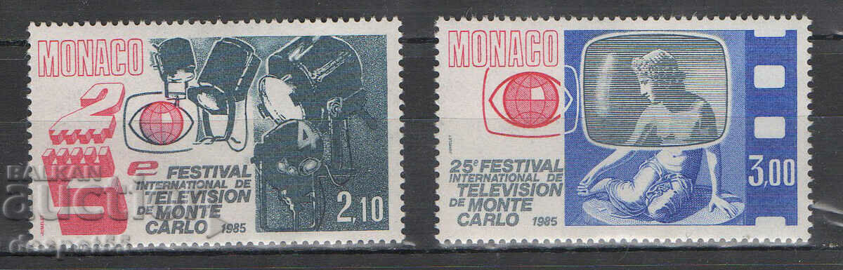 1984 Monaco. International Television Festival, Monte Carlo