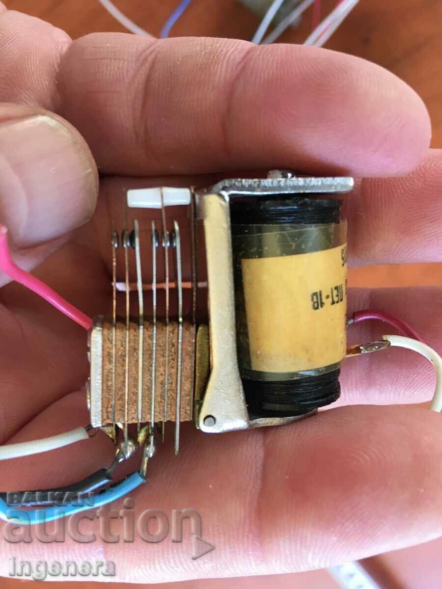 EL. PARTS, RELAY BUTTONS MICROMOTOR, COIL with price 15.00 BGN | € 7.67