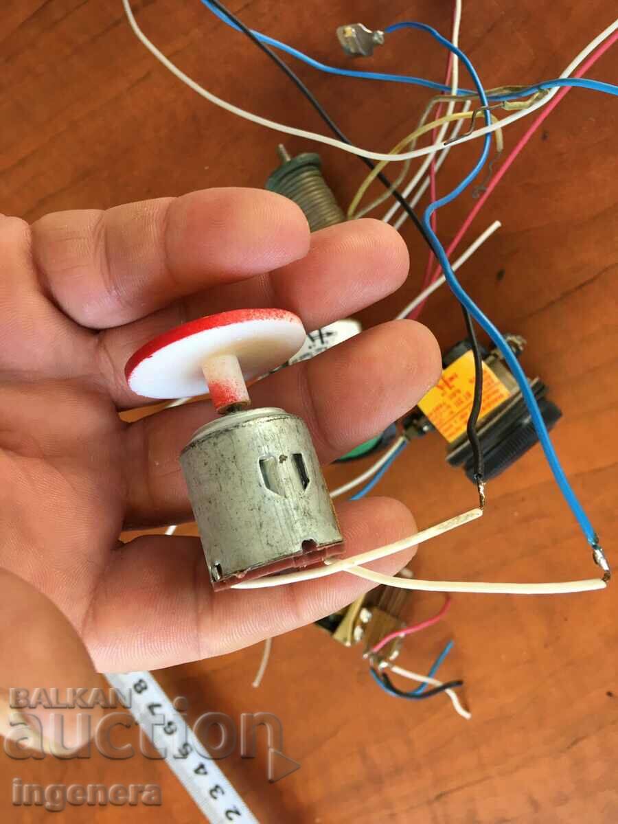 EL. PARTS, RELAY BUTTONS MICROMOTOR, COIL - 5