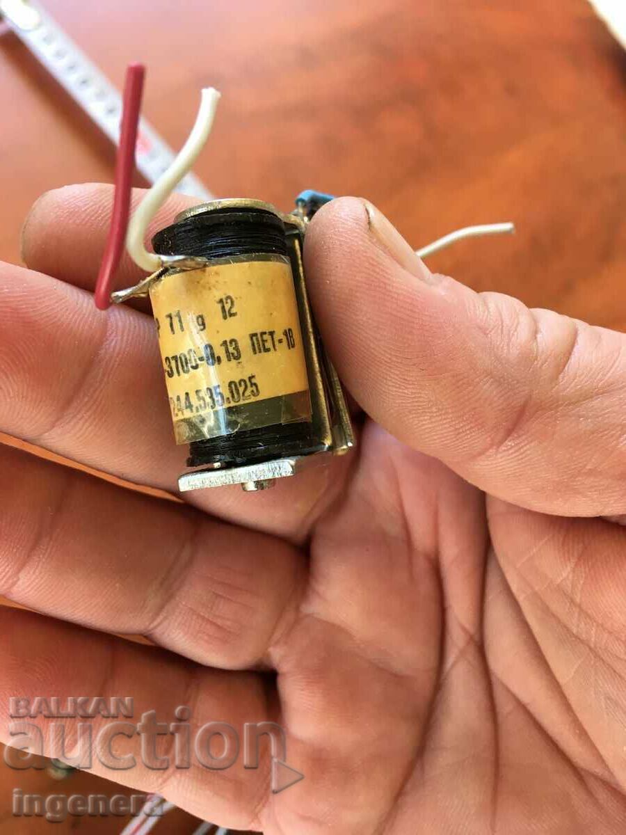 EL. PARTS, RELAY BUTTONS MICROMOTOR, COIL - 6