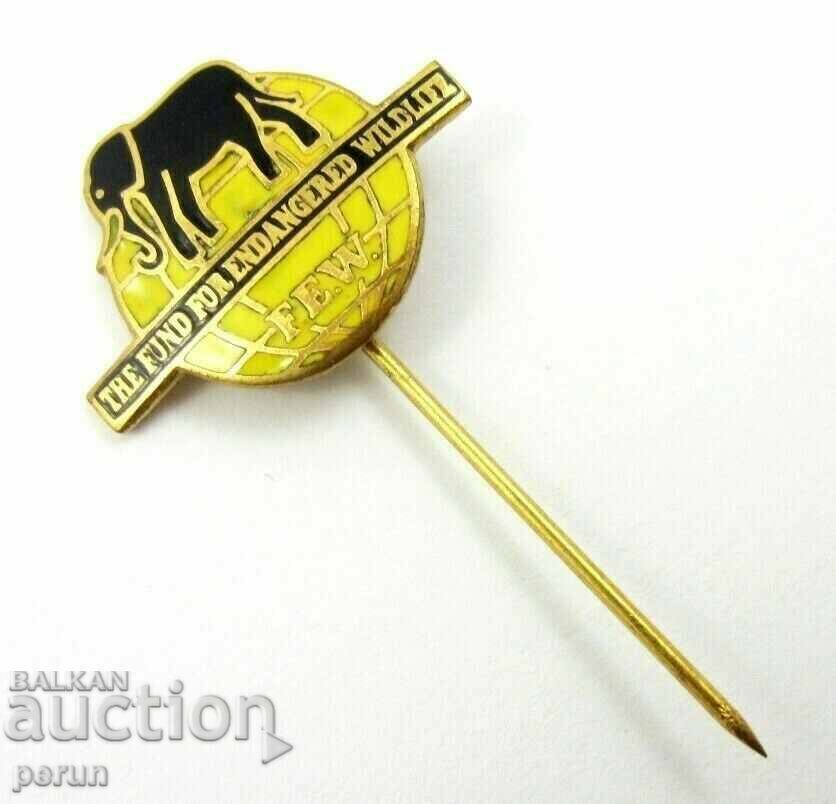 Фонд за застрашената дива природа-Рядък знак-Емайл с цена 9.00 лв. | € 4.60 Фонд за застрашената дива природа-Рядък знак-Емайл с цена 9.00 лв. | € 4.60