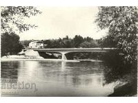 Carte poștală veche - Gevgeli, Podul peste râul Vardar