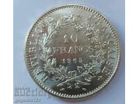10 Φράγκα Ασήμι Γαλλία 1965 - Ασημένιο νόμισμα #41