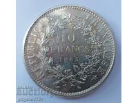 10 франка сребро Франция 1965 - сребърна монета #45
