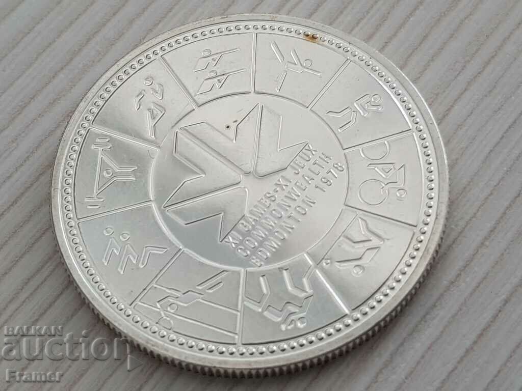 Auction  1 Silver Dollar 1978 Canada Elizabeth II Silver 2