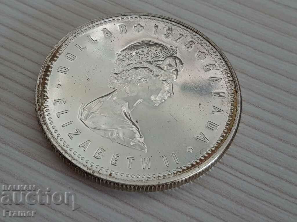 1 Silver Dollar 1978 Canada Elizabeth II Silver 2 - 5