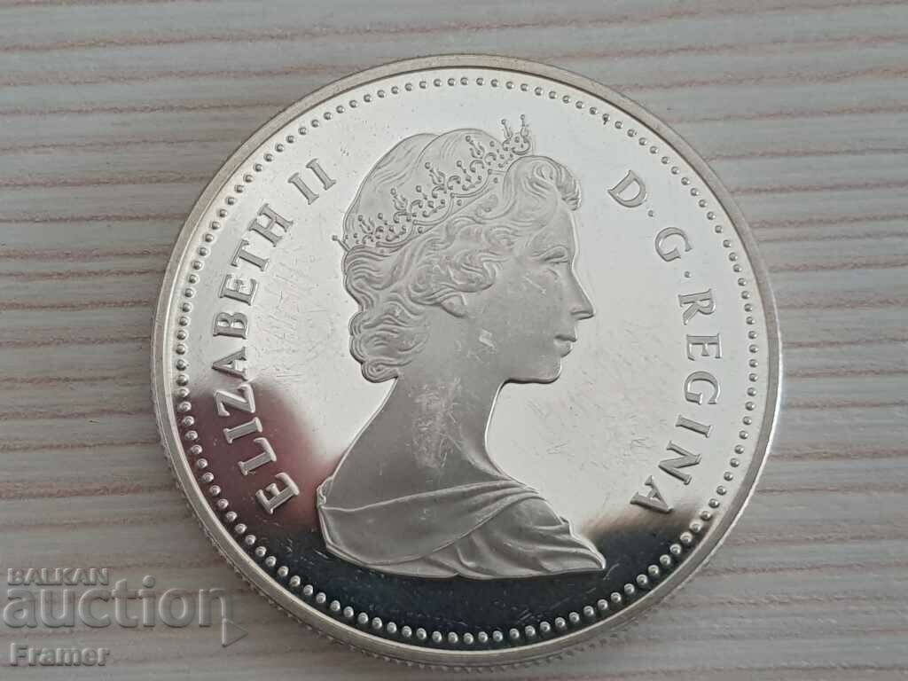 Παράδοση 1 ασημένιο δολάριο 1982 Καναδάς Elizabeth II Silver 2 Παράδοση 1 ασημένιο δολάριο 1982 Καναδάς Elizabeth II Silver 2