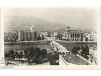 Old postcard - Skopje, View