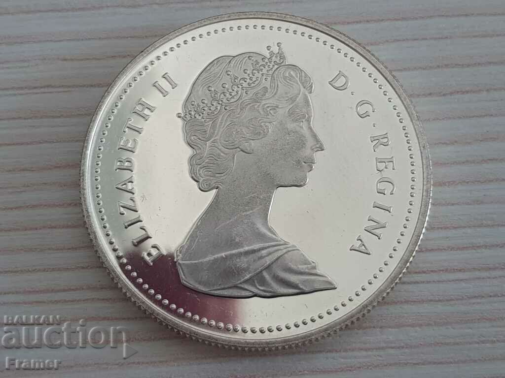 Delivery of 1 Silver Dollar 1986 Canada Elizabeth II Silver 2