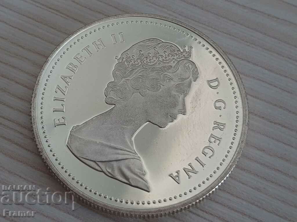 1 Silver Dollar 1986 Canada Elizabeth II Silver 2 - 5