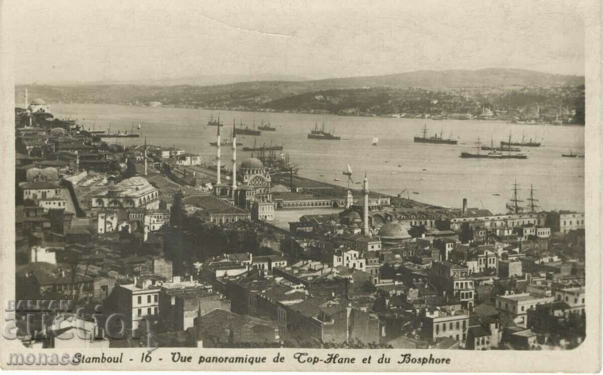 Carte poștală veche - Istanbul, Bosfor
