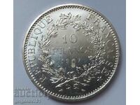 10 франка сребро Франция 1967 - сребърна монета #54