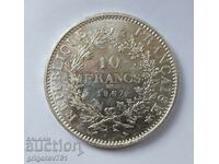 10 Francs Silver France 1967 - Silver Coin #55