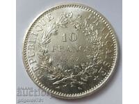 10 франка сребро Франция 1967 - сребърна монета #61