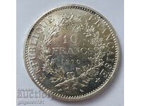 10 Φράγκα Ασήμι Γαλλία 1970 - Ασημένιο νόμισμα #67