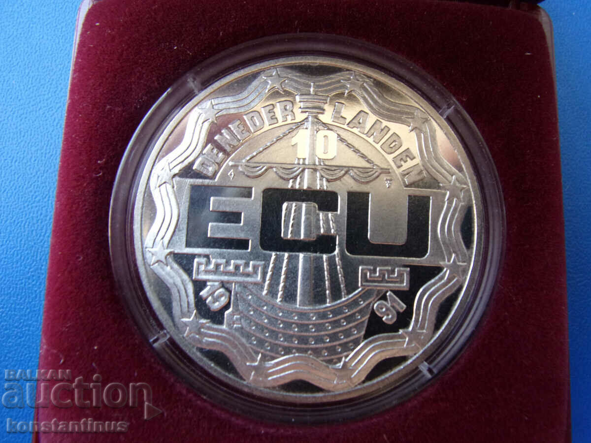 Olanda 10 ECU 1991 UNC PROOF Rar cu preț € 15.34 | 30.00 BGN