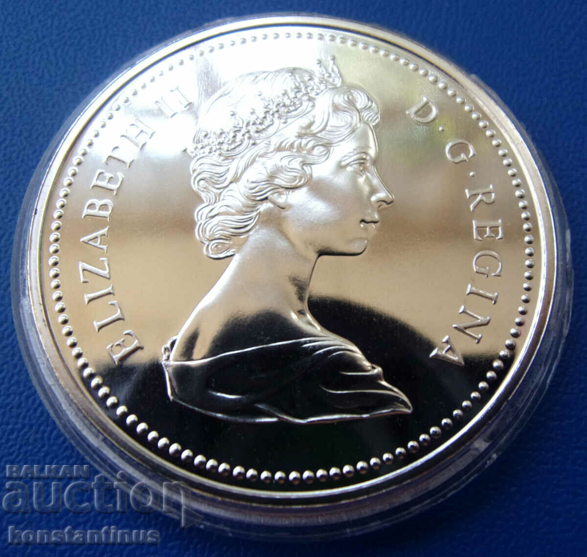 Canada 1 dolar 1974 Argint UNC Rare cu preț € 20.45 | 40.00 BGN Canada 1 dolar 1974 Argint UNC Rare cu preț € 20.45 | 40.00 BGN