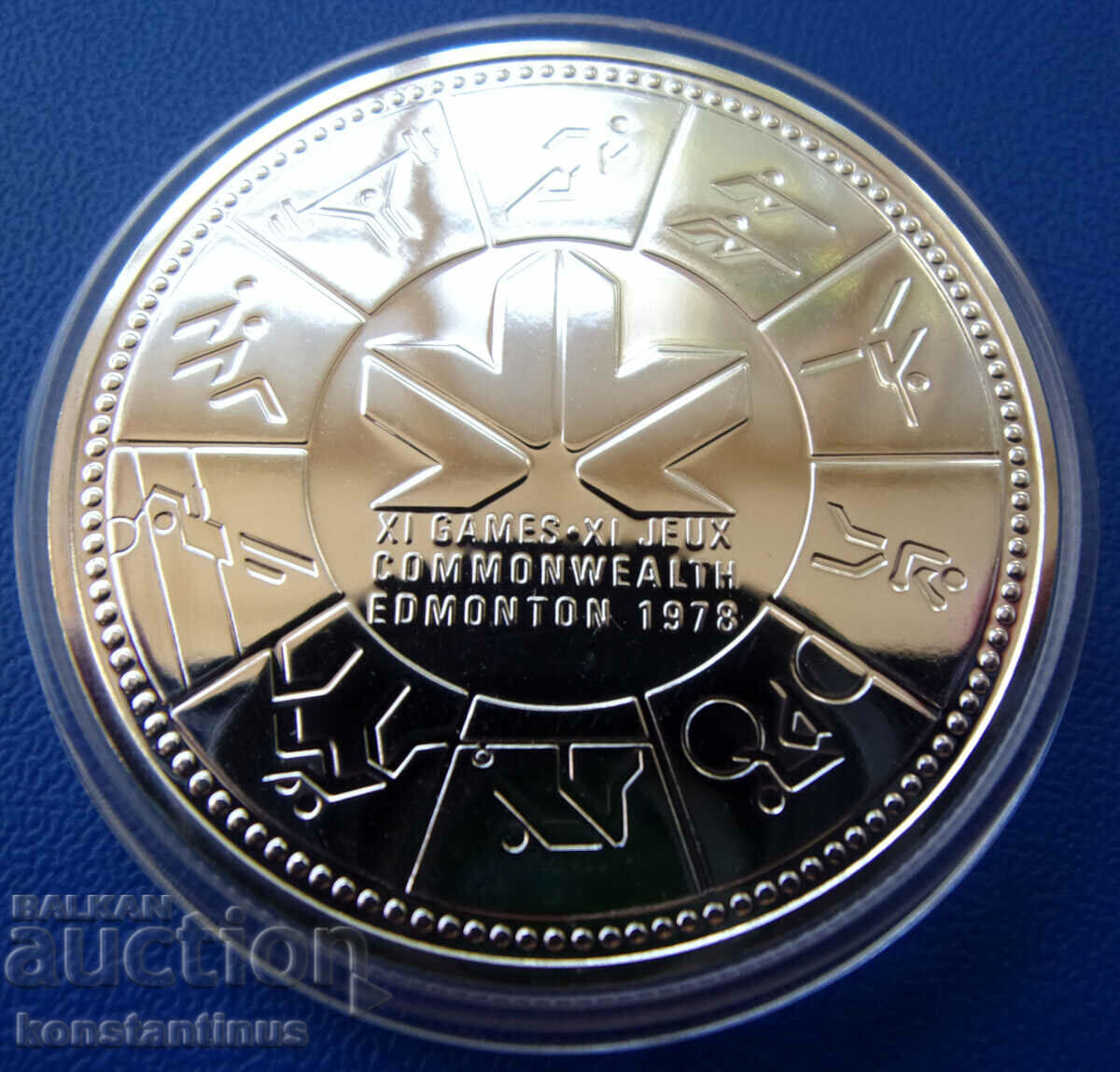 Canada 1 Dollar 1978 Silver UNC Rare