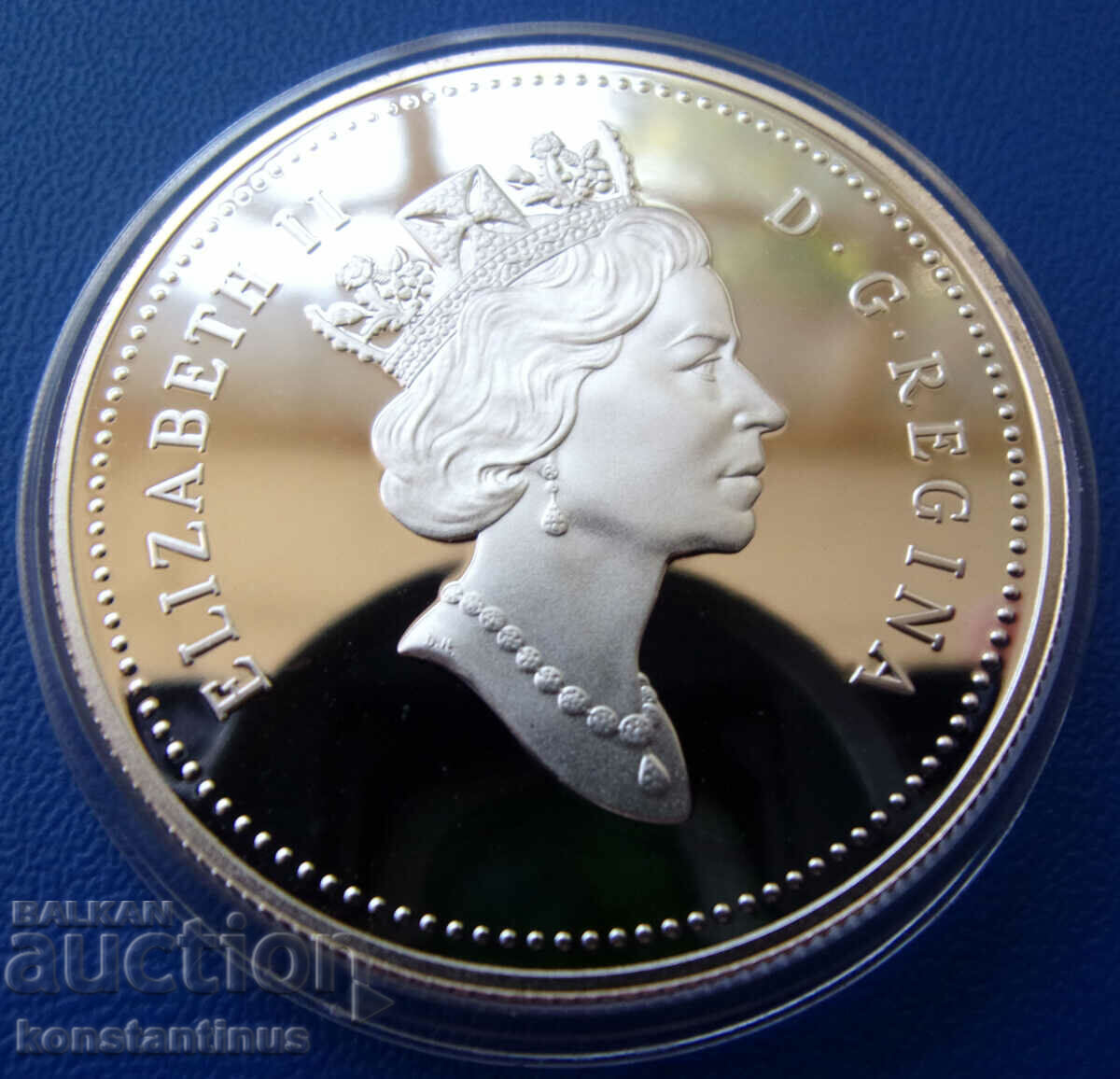 Canada 1 dolar 1990 Argint UNC PROOF Rar cu preț € 25.56 | 49.99 BGN Canada 1 dolar 1990 Argint UNC PROOF Rar cu preț € 25.56 | 49.99 BGN