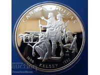 Canada 1 Dollar 1990 Silver UNC PROOF Rare