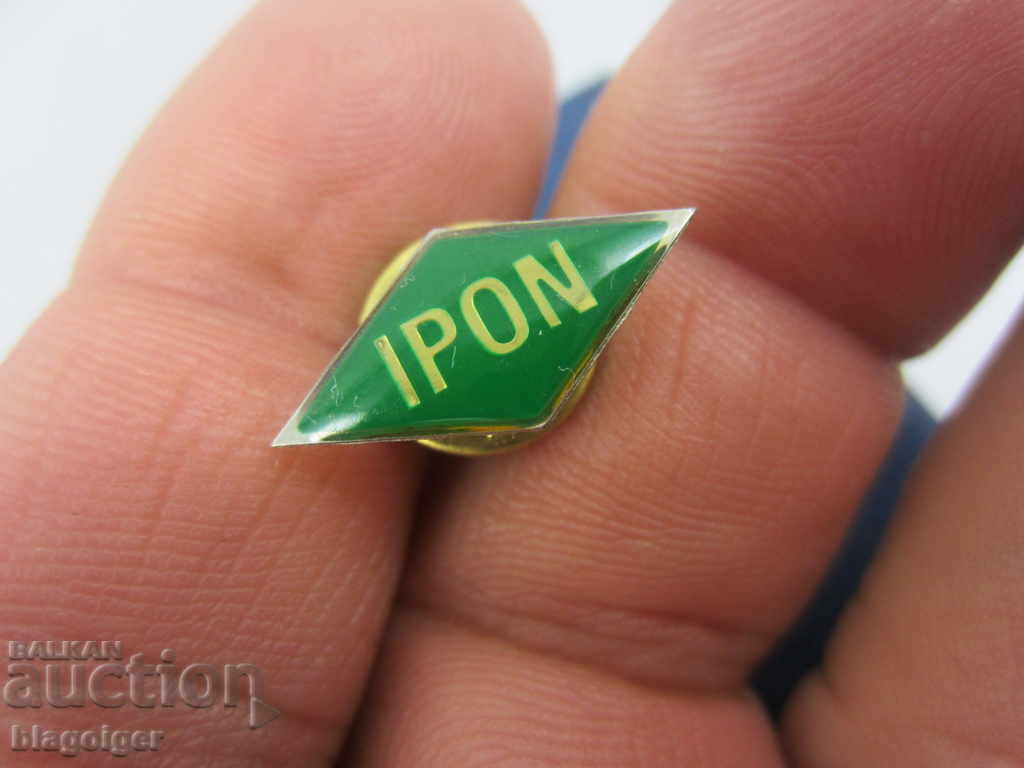 Auction *LOT OF 2 BADGES-IPON-SECURITY COMPANY "IPON" Auction *LOT OF 2 BADGES-IPON-SECURITY COMPANY "IPON"