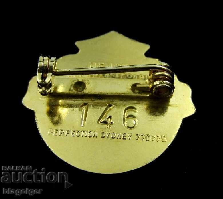 * EQUESTRIAN CLUB-USA-MEMBERSHIP BADGE-NUMBERED-ORIGINAL with price 7.50 BGN | € 3.83