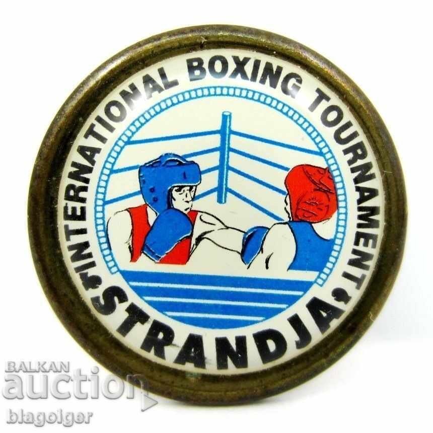 * INTERNATIONAL TOURNAMENT IN BOXING-STRANGHA-BADGE