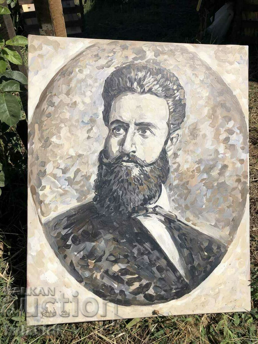 Portrait of Hristo Botev