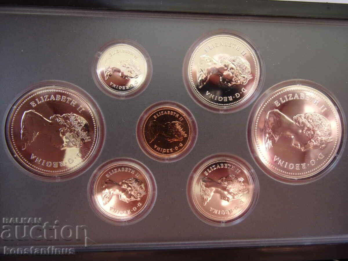 Set de argint Canada 1980 UNC Rare - 5 Set de argint Canada 1980 UNC Rare - 5