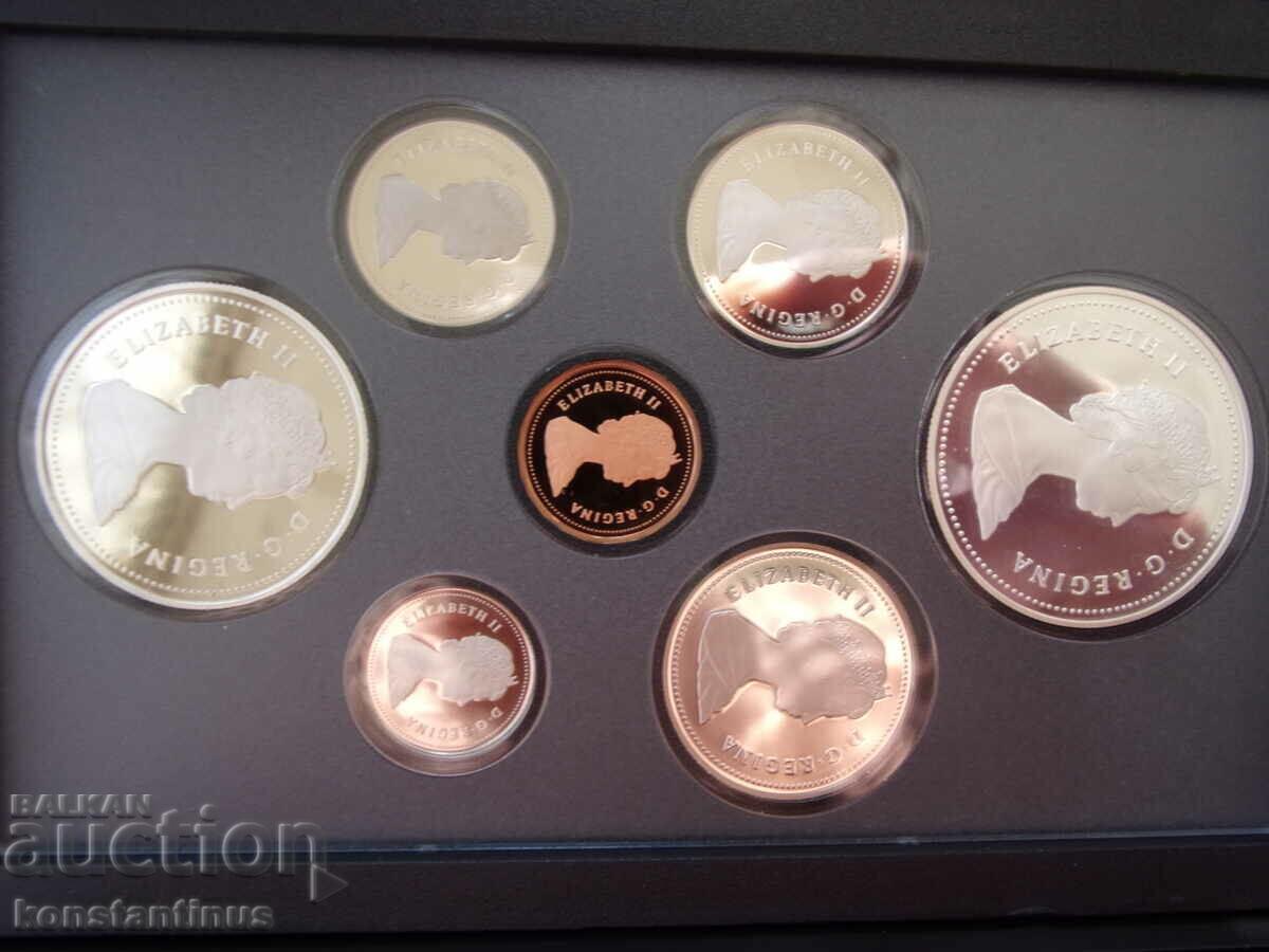 Canada Silver Set 1987 UNC Rare - 5