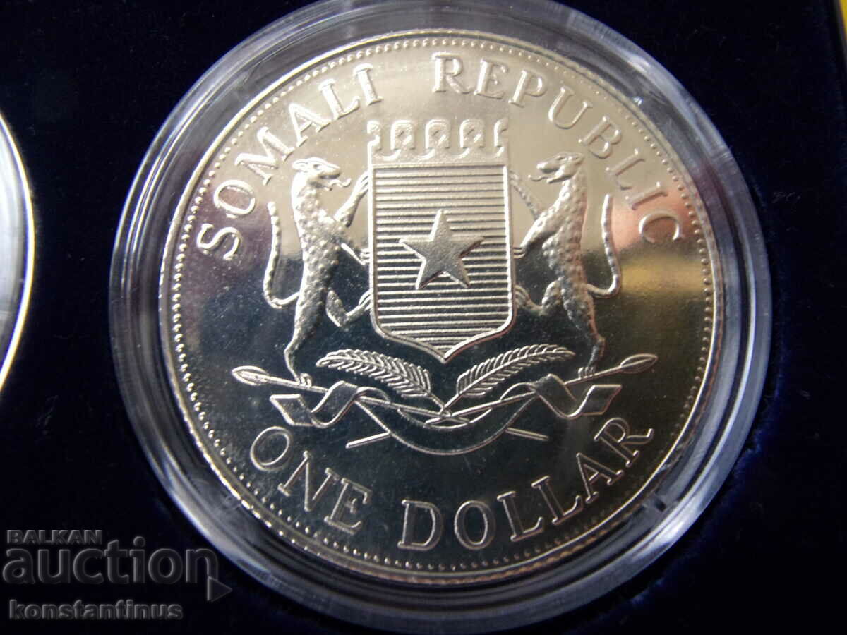 Somalia Set 2005 Papa Benedict al XVI-lea UNC Rare - 6 Somalia Set 2005 Papa Benedict al XVI-lea UNC Rare - 6